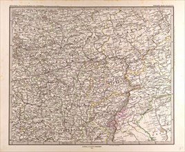 Eastern Europe Map 1873 Gotha, Justus Perthes, Atlas. Perthes, Johan Georg Justus 1749 Ã¢â‚¬â€ú