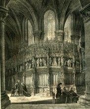 Chartres, cathedral, France, 1851