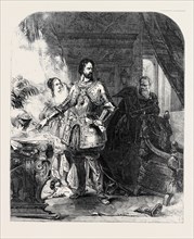 SCENE FROM THE LIFE OF THE DUC DE BIRON, PAINTED BY G. LANCE