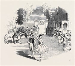 SCENE FROM THE BALLET OF ROBERT AND BERTRAND, AT DRURY LANE THEATRE