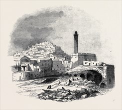 POWDER MAGAZINE AT ALGIERS, AFTER THE LATE EXPLOSION