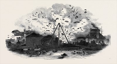 THE EXPLOSION AT SAMUDA'S WORKS, BLACKWALL