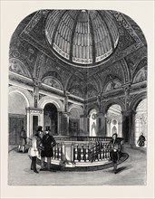 INTERIOR OF THE CONSERVATIVE CLUB HOUSE, THE UPPER VESTIBULE, ST. JAMES'S STREET