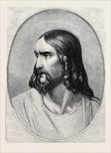 JESUS CHRIST, PAINTED BY PAUL DE LA ROCHE