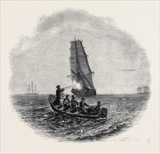 GALLANT CAPTURE OF A SLAVER, OFF FISH BAY, WEST COAST OF AFRICA