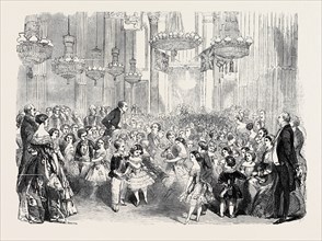 JUVENILE BALL AT THE MANSION HOUSE, ON NEW YEAR'S EVE, JANUARY 5, 1850
