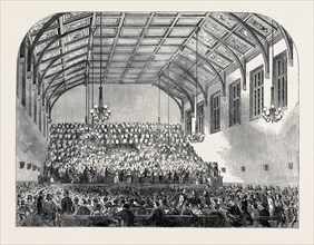 OPENING OF ST. MARTIN'S HALL, LONG ACRE
