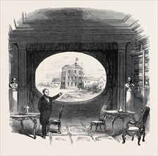 "MR. BUNN ON THE STAGE," AT THE ST. JAMES'S THEATRE, SCENE, THE BLACKFRIARS THEATRE
