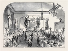 GRAND BANQUET TO THE LORD MAYOR OF LONDON, AT HASTINGS