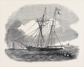 THE "AZORIAN," ORANGE SCHOONER