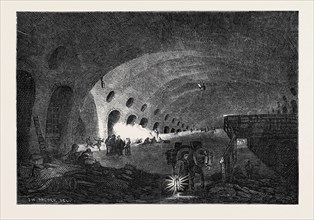 PICTURESQUE SKETCHES OF LONDON, THE ADELPHI "DRY ARCHES"