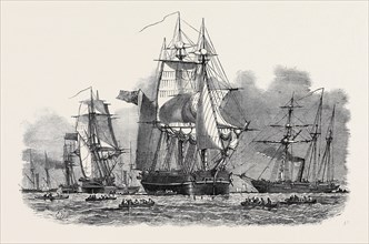 CAPTAIN AUSTIN'S EXPEDITION, SENT IN SEARCH OF SIR JOHN FRANKLIN