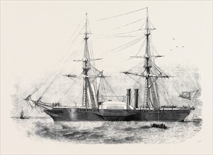 THE WAR STEAMER "GOVERNOLE," BUILT FOR THE SARDINIAN GOVERNMENT
