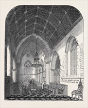 INTERIOR OF THE CHURCH OF ST. STEPHEN, ROCHESTER ROW, WESTMINSTER
