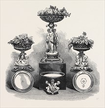 DESSERT SERVICE OF PLATE FOR LORD NORTHBROOK, GOVERNOR-GENERAL OF INDIA, 1873