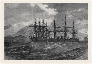 COLLISION BETWEEN H.M.S. NORTHUMBERLAND AND H.M.S. HERCULES AT MADEIRA, 1873