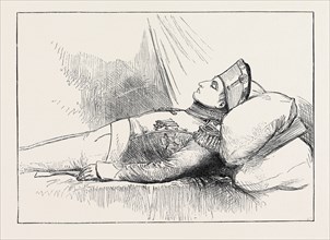NAPOLEON I., MAY 5, 1821, AGED 52, ST. HELENA, TWO DAYS AFTER HIS DEATH