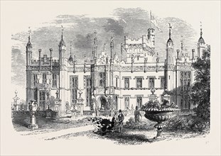 KNEBWORTH, HERTFORDSHIRE, THE SEAT OF THE LATE LORD LYTTON, 1873