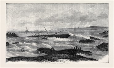 WRECK OF THE WHITE STAR LIVERPOOL STEAMSHIP ATLANTIC, WITH THE LOSS OF BETWEEN FIVE AND SIX HUNDRED
