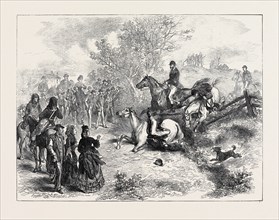 CHINA: PAPER-HUNT AT SHANGHAI, 1873