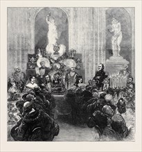 BANQUET OF THE MAYORS AT THE MANSION HOUSE, 1873