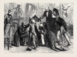 LAST SCENE FROM "MAN AND WIFE," AT THE PRINCE OF WALES' THEATRE, 1873