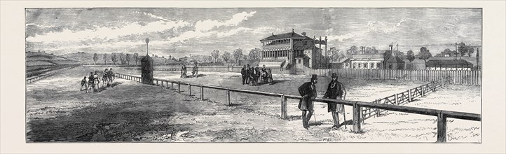 THE NEW RACECOURSE, BRISTOL: THE GRAND STAND, 1873