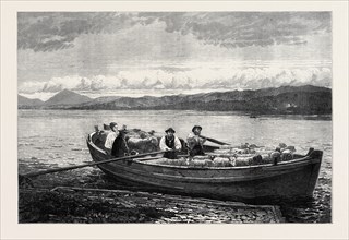 "THE FERRY BOAT," BY J. RICHARDSON, 1873