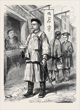 CHINA: DISTRIBUTING THE PEKIN GAZETTE, 1873