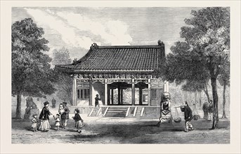 CHINA: THE BRITISH LEGATION, PEKIN, 1873