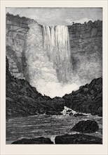 THE KAIETEUR FALLS, BRITISH GUIANA, 1873