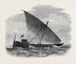 VESSELS USED IN THE ZANZIBAR SLAVE TRADE: BADANE OF THE ARABIAN COAST, 1873