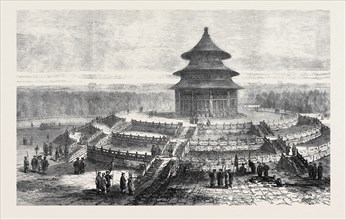 NORTH ALTAR OF THE TEMPLE OF HEAVEN, PEKIN, CHINA, 1873
