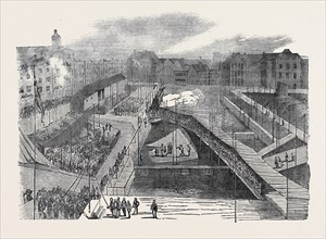 THE PRINCE OF WALES LAYING THE FOUNDATION STONE OF COVENT GARDEN THEATRE, DECEMBER 31, 1808