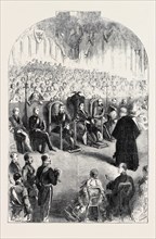 PRESENTATION OF THE FREEDOM OF THE CITY OF LONDON TO PRINCE FREDERICK WILLIAM OF PRUSSIA, IN THE