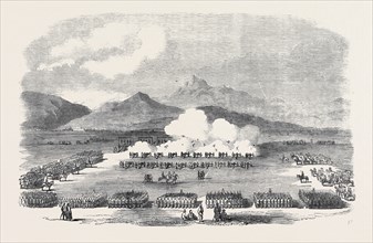 EXECUTION OF MUTINEERS AT PESHAWUR: BLOWING FROM THE GUNS