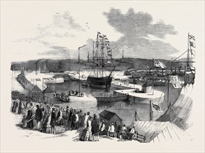OPENING OF THE NORTHUMBERLAND DOCK AT NEWCASTLE-ON-TYNE