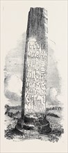 "SUENOS' STONE," NEAR FORRES, MORAY, N.B., SKETCHED BY S. DUKENFIELD SWARBREAK