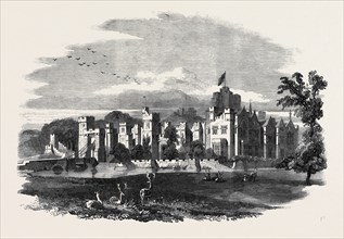 BAYONS MANOR, LINCOLNSHIRE, THE SEAT OF THE RIGHT HON. CHARLES TENNYSON D'EYNCOURT