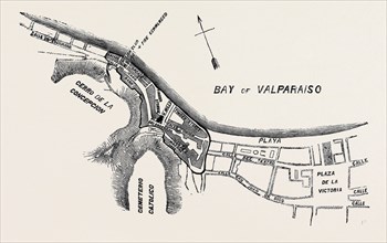 PLAN OF PART OF THE CITY OF VALPARAISO