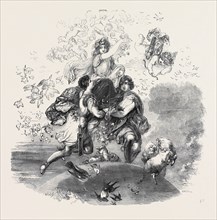 "MAY," AN ALLEGORICAL DESIGN BY W. HARVEY