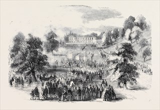 REJOICINGS IN THE PARK ADJOINING WICK HOUSE, CELEBRATION OF THE COMING OF AGE OF GEORGE WILLIAM,