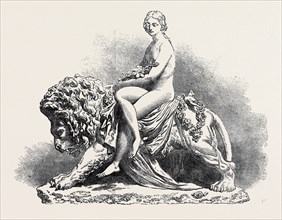 "UNA AND THE LION," BY JOHN BELL