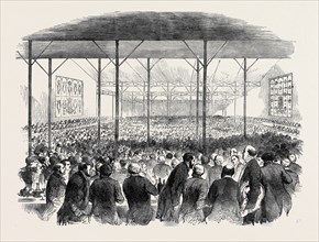 THE ROYAL AGRICULTURAL SOCIETY'S MEETING AT WINDSOR, THE PAVILION DINNER IN THE HOME PARK