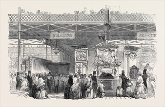 THE GREAT EXHIBITION, VIEW IN THE FRENCH DEPARTMENT