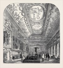 INTERIOR OF NORTHUMBERLAND HOUSE, THE GRAND GALLERY