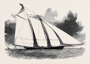 THE SCHOONER YACHT " AMERICA"