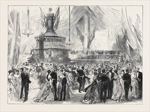 NEW YEAR'S EVE BALL ON BOARD H.M.S. CALEDONIA, AT MALTA, 1869