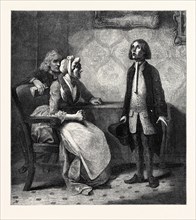 "SCENE FROM 'THE HYPOCRITE,' " BY R. SMIRKE, R.A., IN THE NATIONAL GALLERY (BRITISH SCHOOL) SOUTH