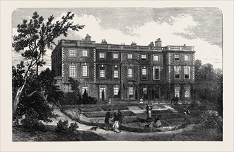 THE HUNTING DISASTER IN YORKSHIRE: NEWBY HALL, THE SEAT OF LADY MARY VYNER, NEAR THE SCENE OF THE